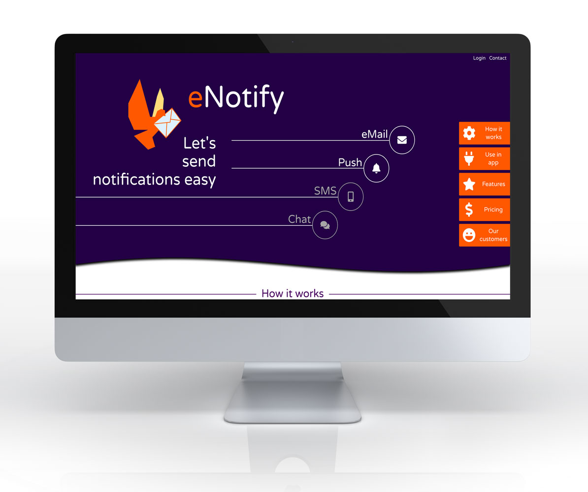 eNotify – Software Web personalizat