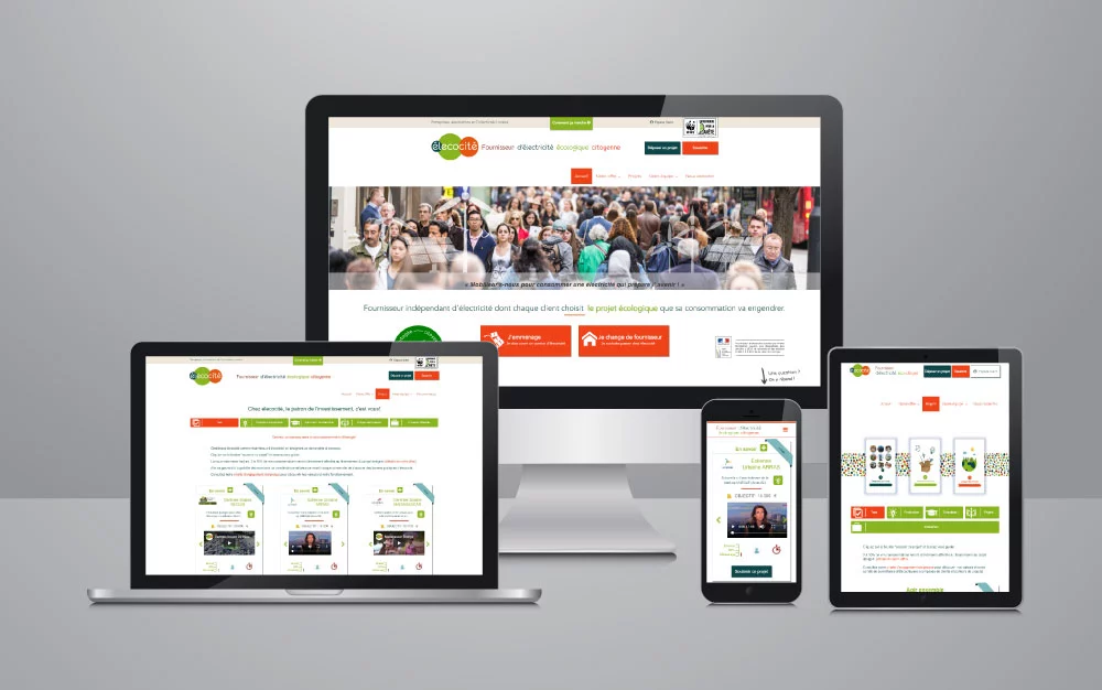Elecocite Projets – Logiciel Web Personnalisée